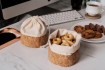 cork bread basket & bag - size XS