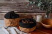 cork bread basket & bag - size L
